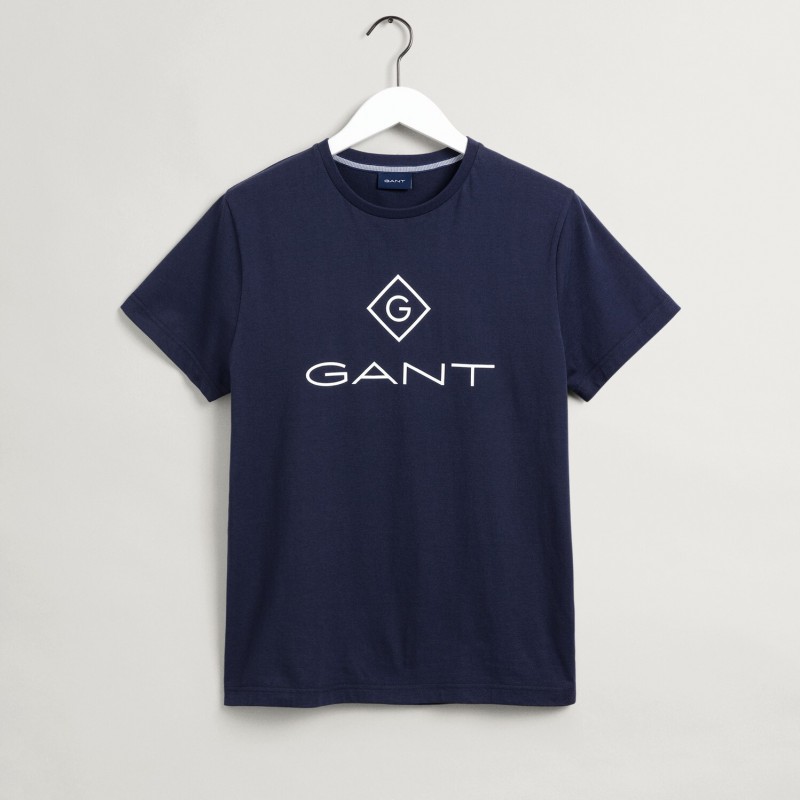 massa Groen Wantrouwen T shirt met logo van Gant online kopen? Beermann Zwolle | Beermann